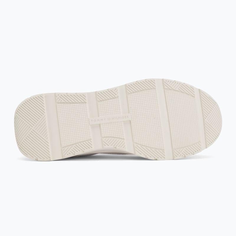 Dámské boty Tommy Hilfiger Mix Material Runner white/ecru 4