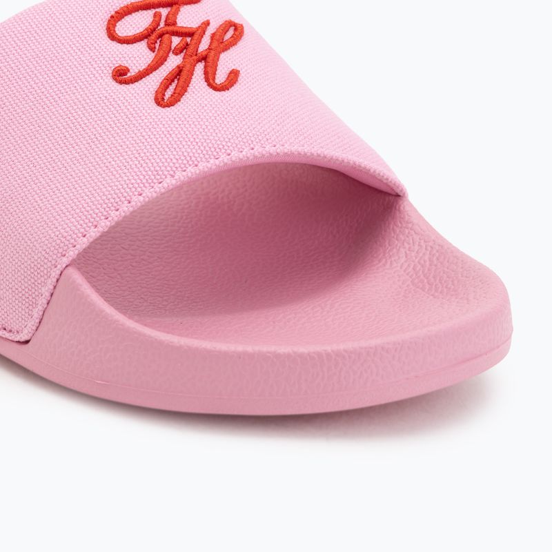 Dámské pantofle Tommy Hilfiger Script Pool rose petal 7
