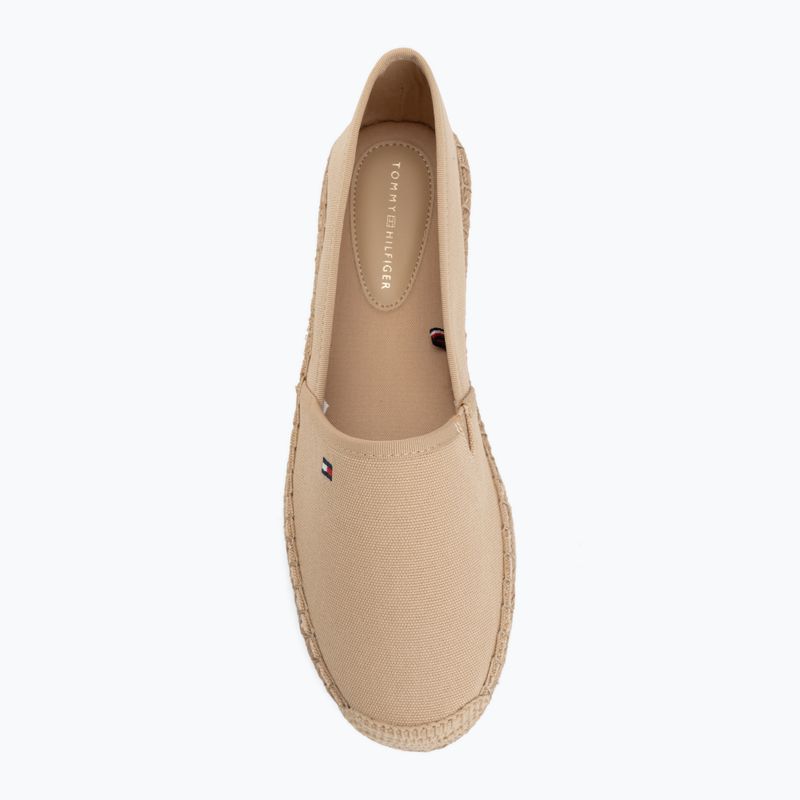 Dámské boty Tommy Hilfiger Flag Canvas clayed pebble 5