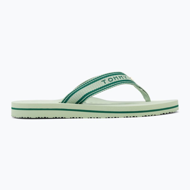 Dámské žabky Tommy Hilfiger Webbing Summer Sandal gentle jade 2