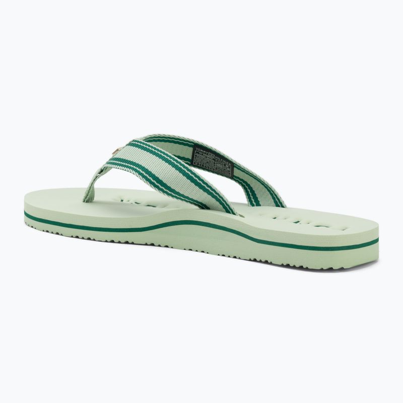 Dámské žabky Tommy Hilfiger Webbing Summer Sandal gentle jade 3