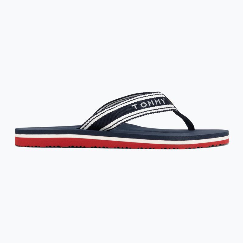 Dámské žabky Tommy Hilfiger Webbing Summer Sandal rwb 2