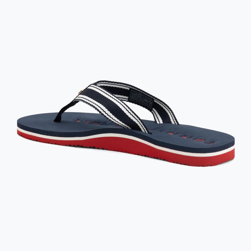 Dámské žabky Tommy Hilfiger Webbing Summer Sandal rwb 3