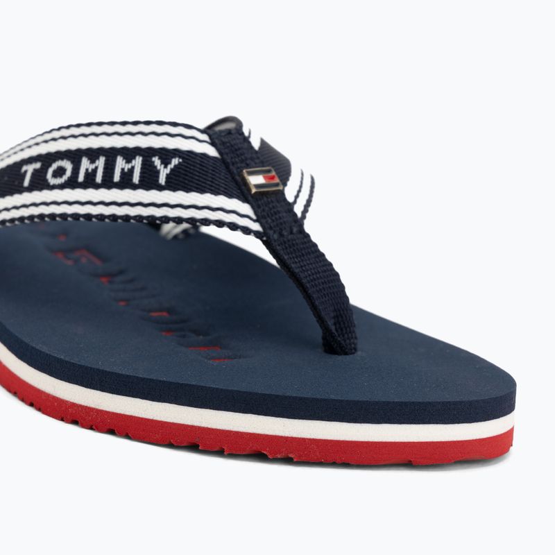 Dámské žabky Tommy Hilfiger Webbing Summer Sandal rwb 7