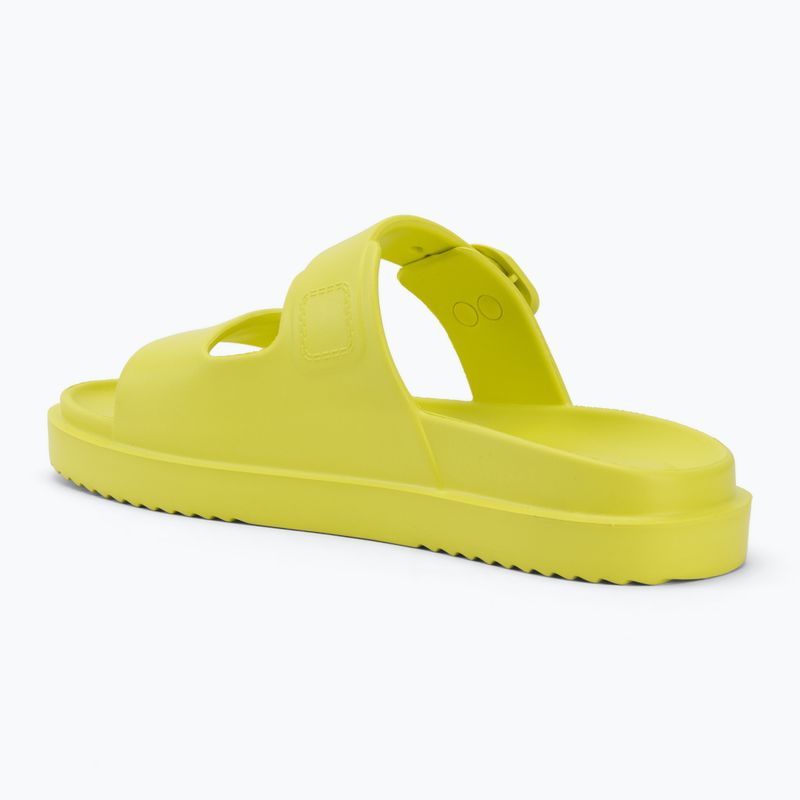 Dámské pantofle Tommy Hilfiger Light Double Strap lime zing 3