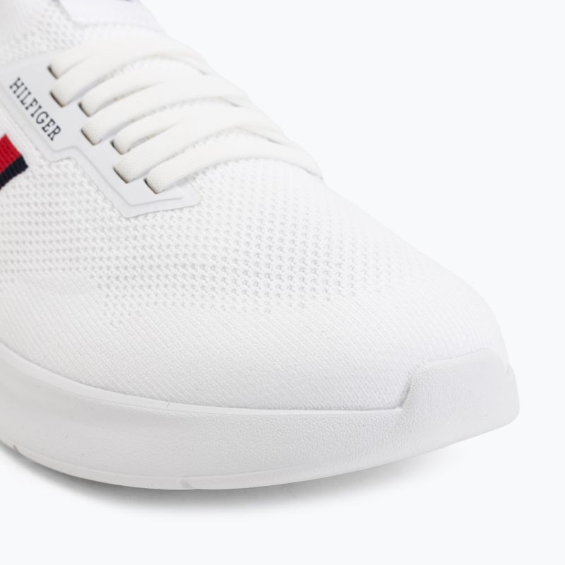 Pánské boty Tommy Hilfiger Lightweight Knitted Runner white 7