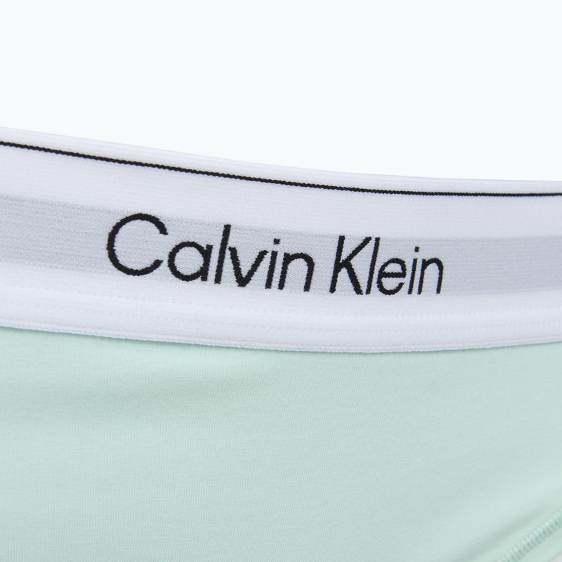 Dámské kalhotky Calvin Klein LV00QF8520 Bikini feel the mint 3
