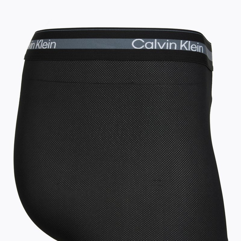 Pánské boxerky Calvin Klein LV00NB4538 Boxer Brief Long black/black/black 3