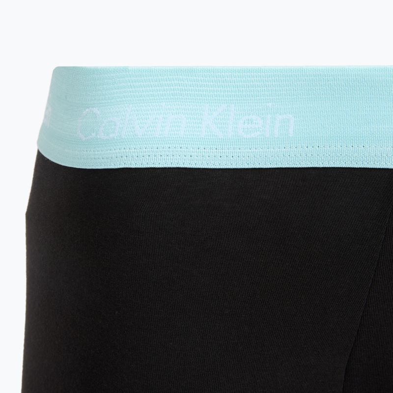 Boxerky Calvin Klein LV00NB4412 Low Rise Trunk 5 pairs black w plume wb/black w misty sage wb 8
