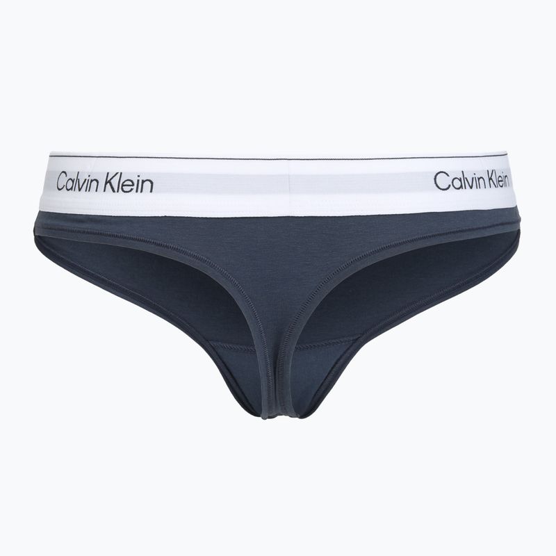 Dámské tanga Calvin Klein LV00QF8518 Thong speaksy 2