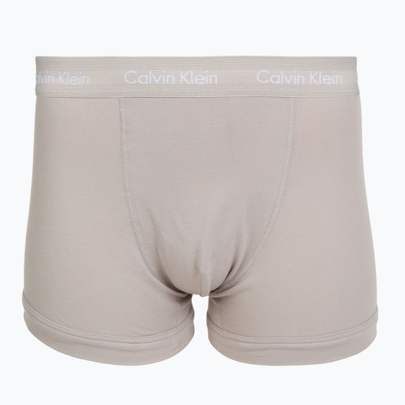 Pánské boxerky Calvin Klein 0000U2662G Trunk 3 pairs classic blue/porpoise/black 2