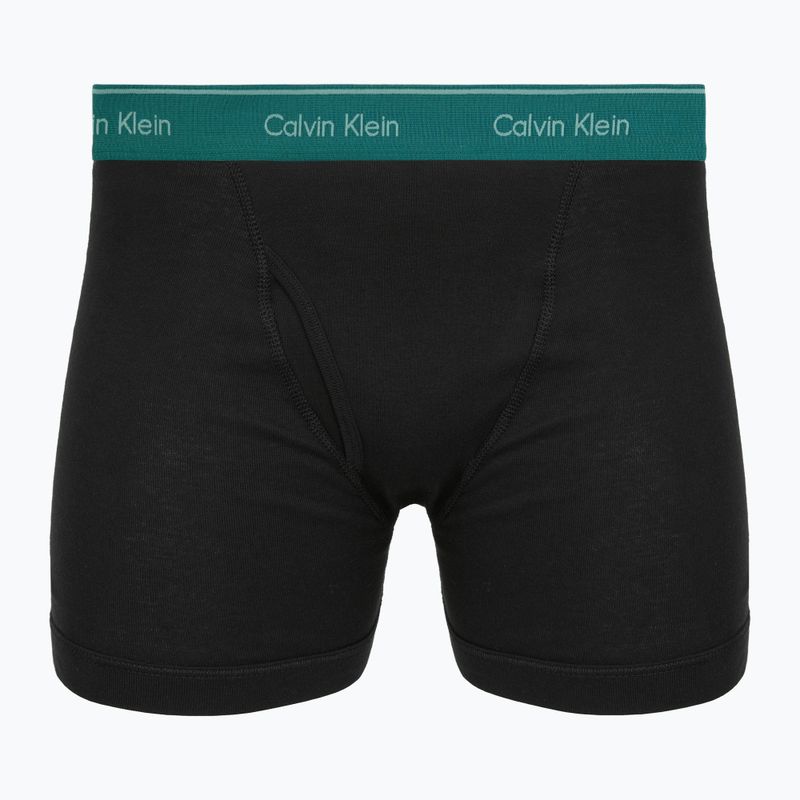 Boxerky Calvin Klein LV00NB1429 Boxer Brief 5 pairs Black Bodies w/black/niagara falls 4