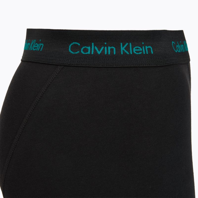 Pánské boxerky Calvin Klein 0000U2662G Trunk 3 pairs of black bodies and wbs with driftwood 4