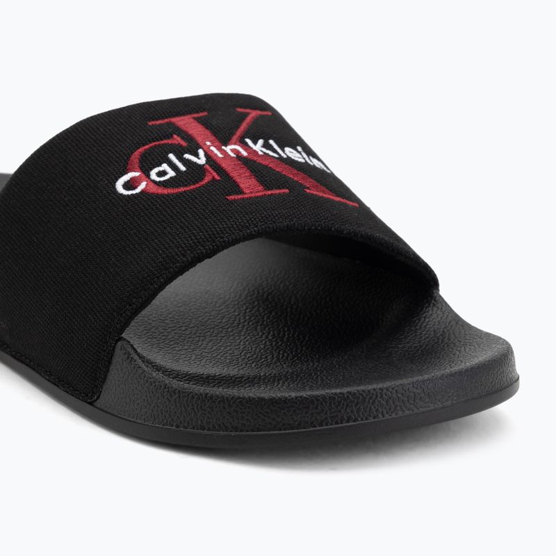 Pánské nazouváky Calvin Klein YM0YM01393 Ess black/rhubarb 7
