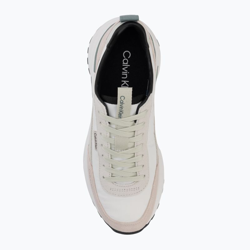Dámské boty Calvin Klein HW0HW03279 Hike Runner Nylon Mix brilliant white/misty blue/arctic 5