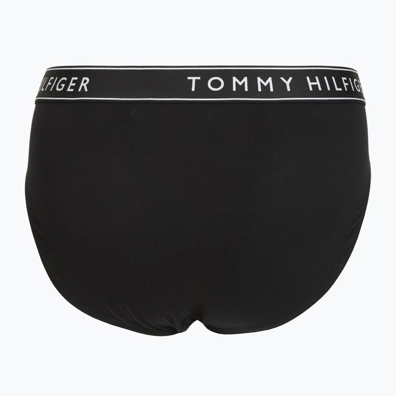 Pánské slipy Tommy Hilfiger Cotton Brief 3 balení černá/černá/černá 2