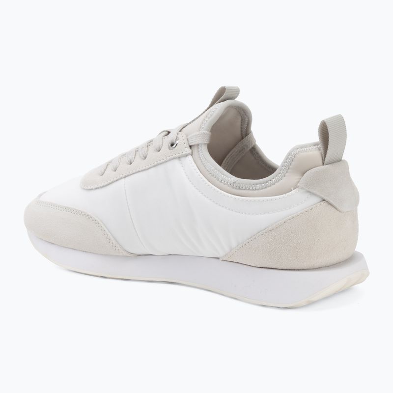 Pánské boty Calvin Klein YM0YM01414 Retro Runner Sock Laceup Mix mat bright white/light grey 3