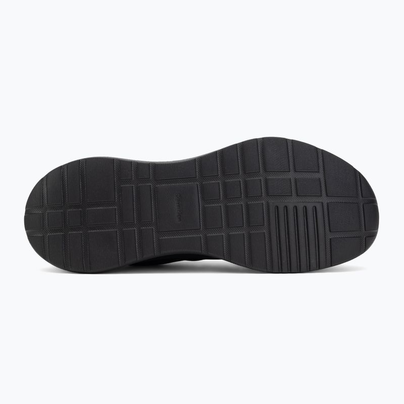 Pánská obuv Calvin Klein HM0HM02342 Light Eva Runn Essential Laceup Nylon Suede triple black 4