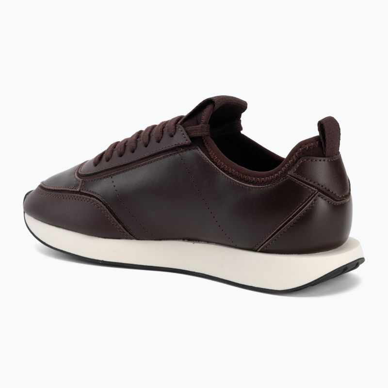 Dámské boty Calvin Klein HW0HW03118 Retro Runner Sock PANL Leather Neo bordeaux 3