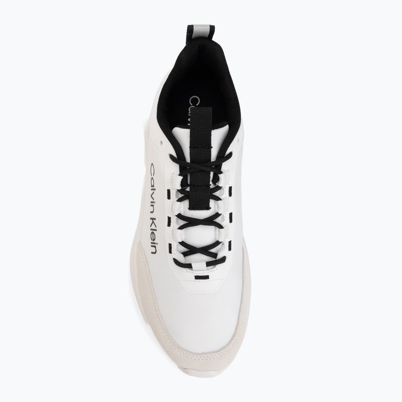 Dámské boty Calvin Klein HW0HW03293 Light Eva Run Essential LAC Nylon Suede bright white/black 5