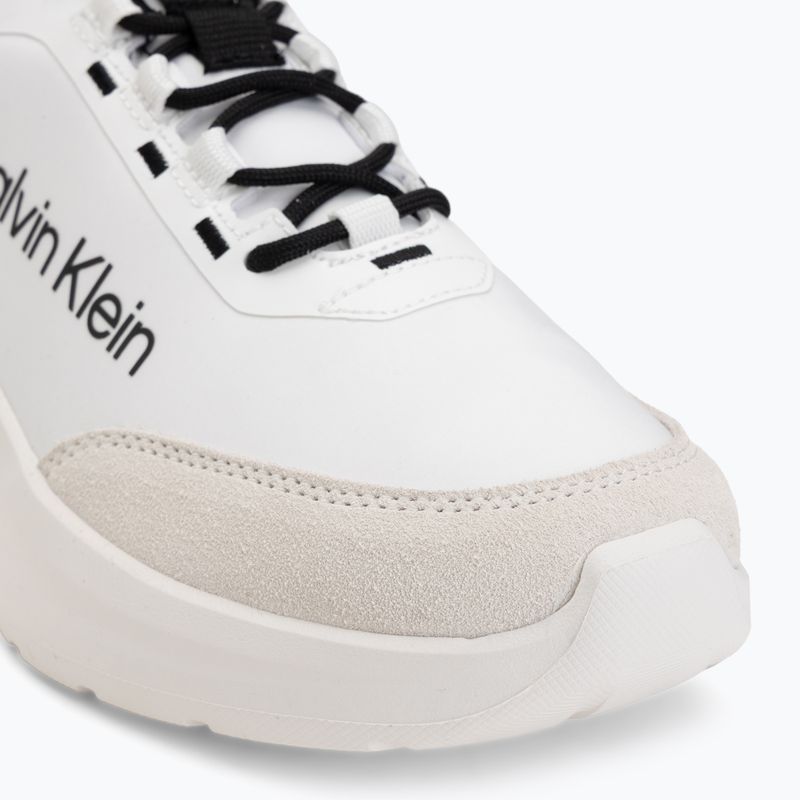 Dámské boty Calvin Klein HW0HW03293 Light Eva Run Essential LAC Nylon Suede bright white/black 7