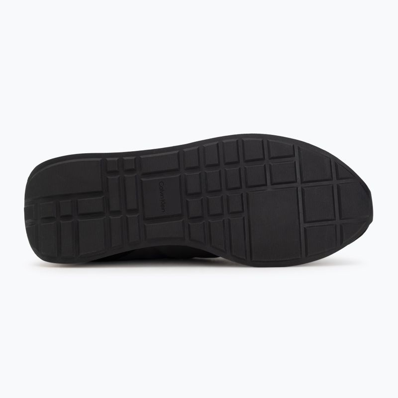 Pánské boty Calvin Klein HM0HM02212 Retro Runner Bans Leather Suede black/iron gate/amber gold 4