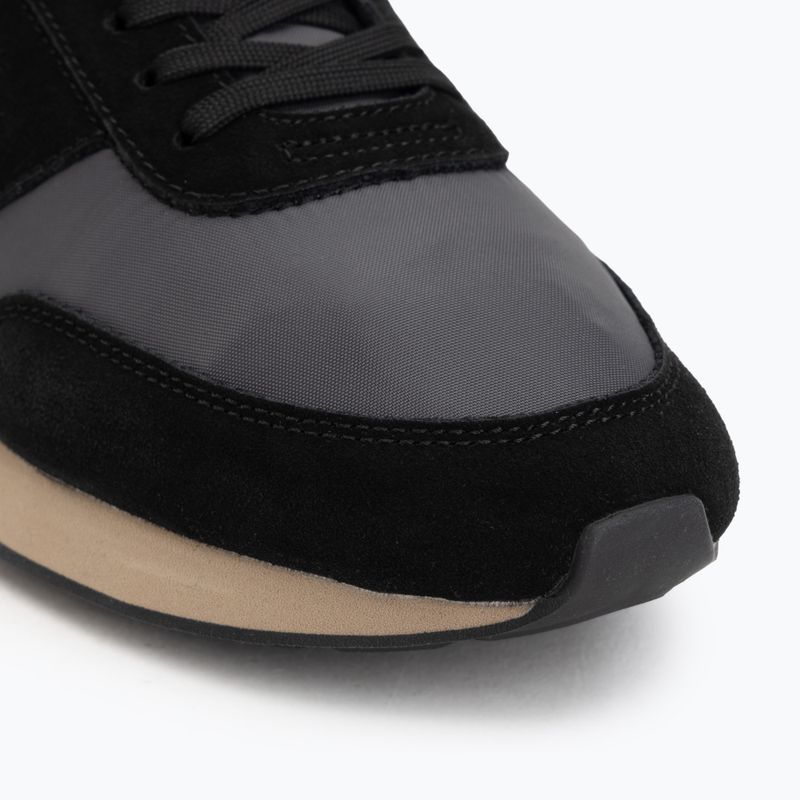 Pánské boty Calvin Klein HM0HM02212 Retro Runner Bans Leather Suede black/iron gate/amber gold 7