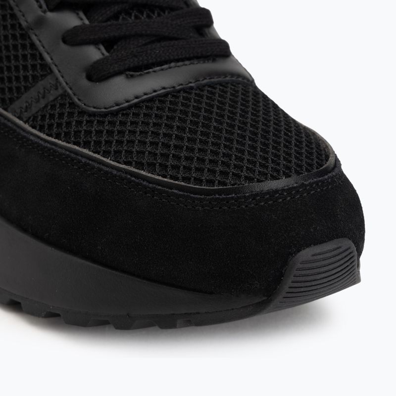 Pánské boty Calvin Klein HM0HM02215 City Runner Laceup Nylon Recycled Suede triple black 7