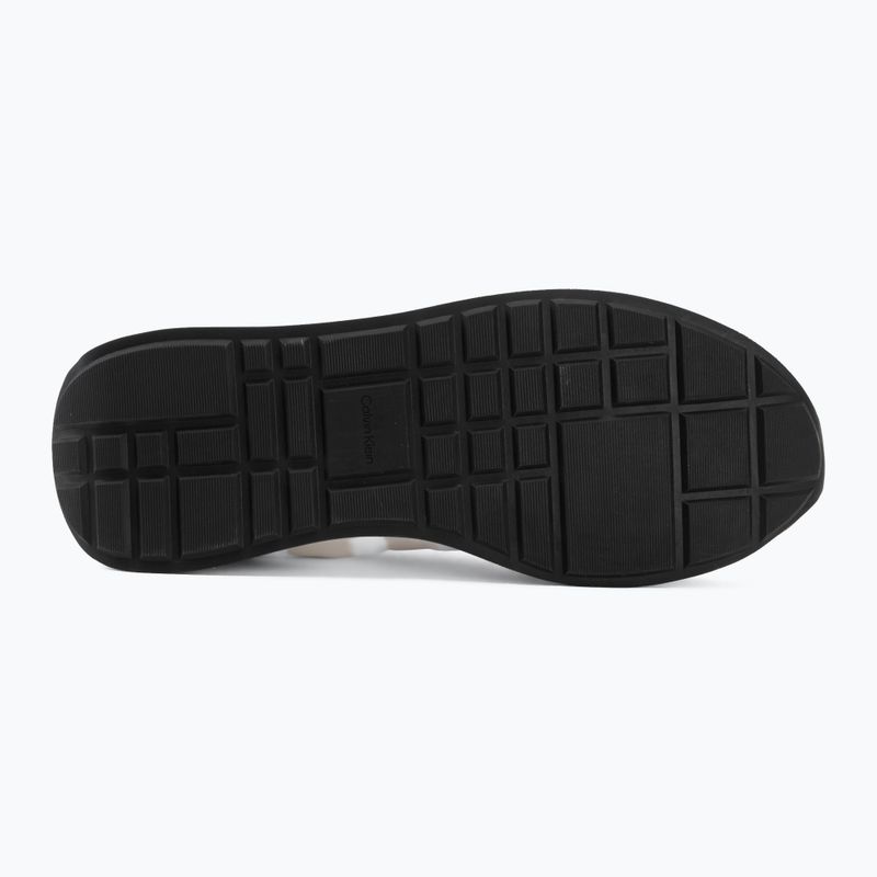 Pánské boty Calvin Klein HM0HM02212 Retro Runner Bans Leather Suede granite gray/white/rhubarb 4