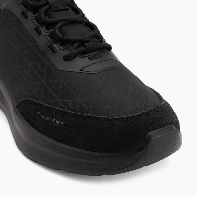 Pánské boty Calvin Klein HM0HM02343 Light Eva Runn Laceup AOP triple black 7