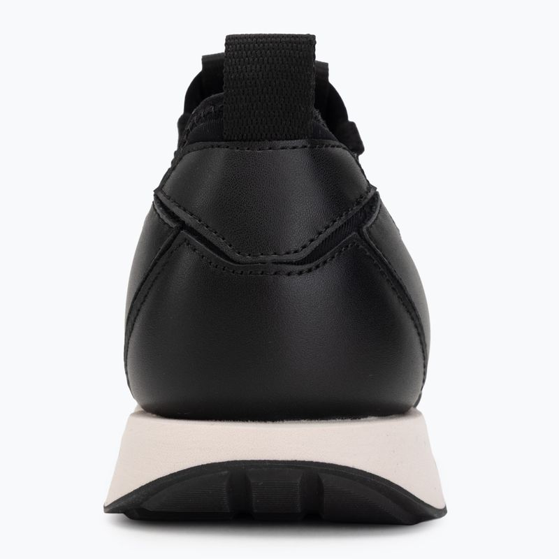 Dámské boty Calvin Klein HW0HW03118 Retro Runner Sock PANL Leather Neo black/crystal grey 6