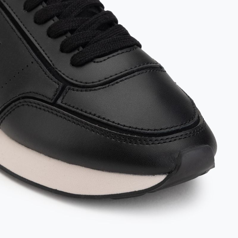 Dámské boty Calvin Klein HW0HW03118 Retro Runner Sock PANL Leather Neo black/crystal grey 7