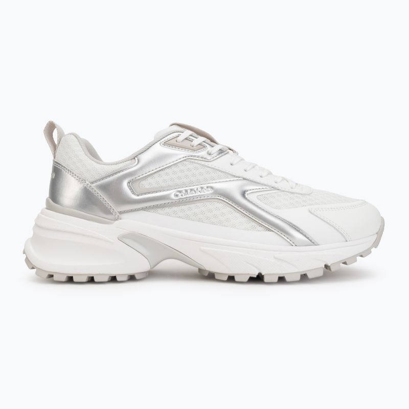 Pánské boty Calvin Klein HM0HM02341 Hike Runner Stripe Met Mix bright white/silver/light grey 2