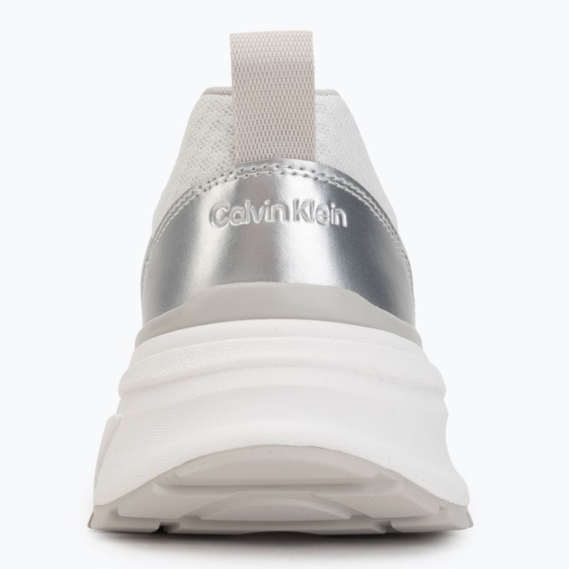 Pánské boty Calvin Klein HM0HM02341 Hike Runner Stripe Met Mix bright white/silver/light grey 6