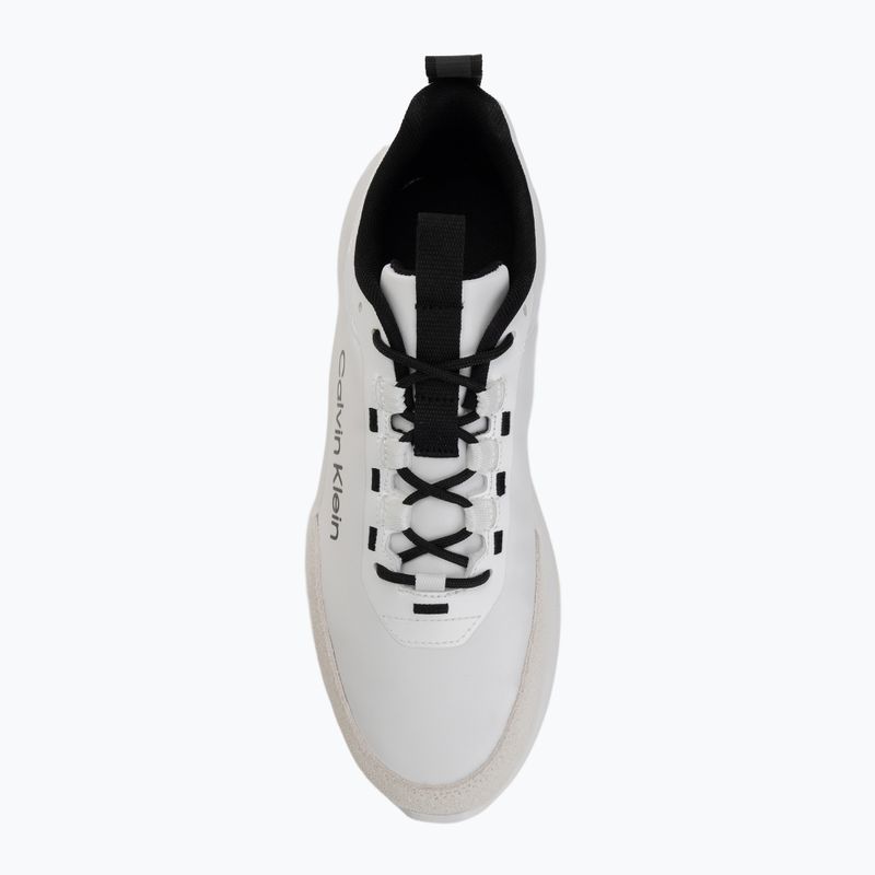 Pánská obuv Calvin Klein HM0HM02342 Light Eva Runn Essential Laceup Nylon Suede bright white/black 5
