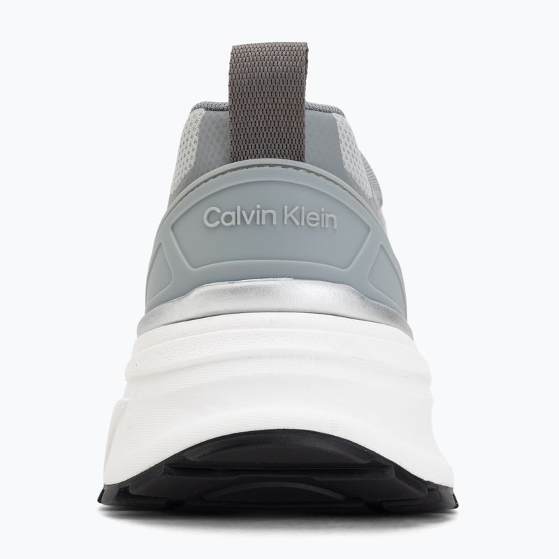Pánské boty Calvin Klein HM0HM02220 Hike Runner Stripe Mix Nylon Suede light grey/granite grey 6