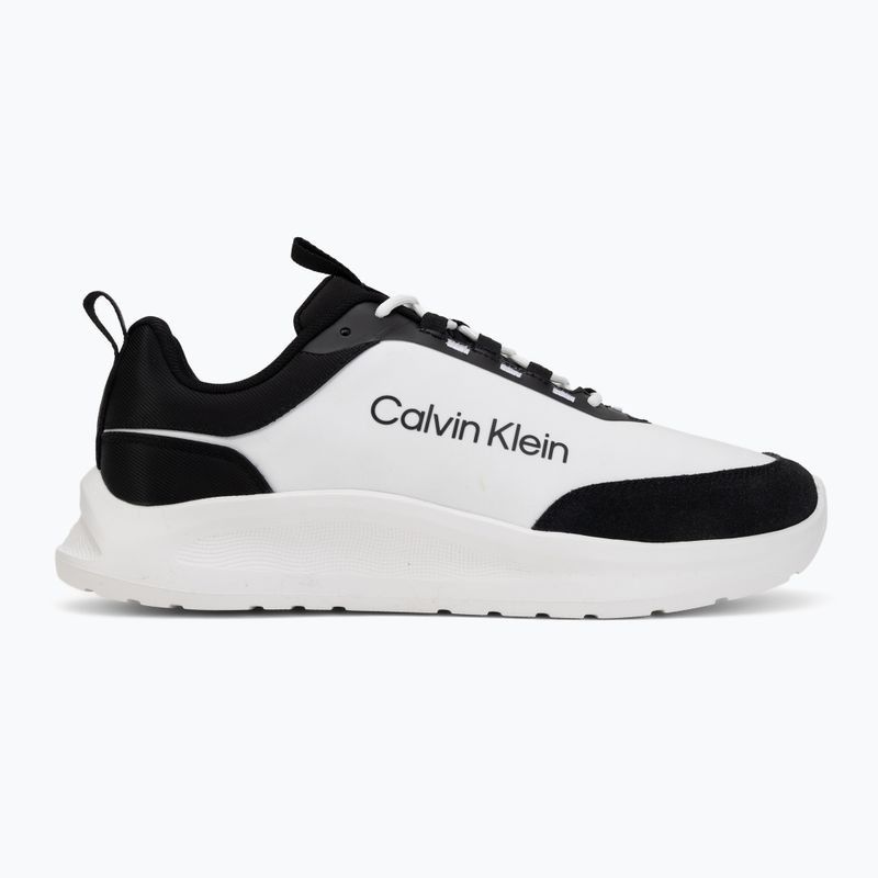 Pánské boty Calvin Klein HM0HM02342 Light Eva Runn Essential Laceup Nylon Suede black/bright white 2