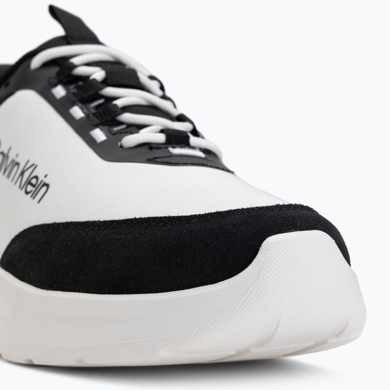 Pánské boty Calvin Klein HM0HM02342 Light Eva Runn Essential Laceup Nylon Suede black/bright white 7