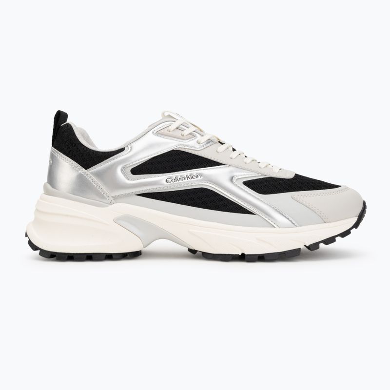 Pánské boty Calvin Klein HM0HM02341 Hike Runner Stripe Met Mix black/silver/light grey 2