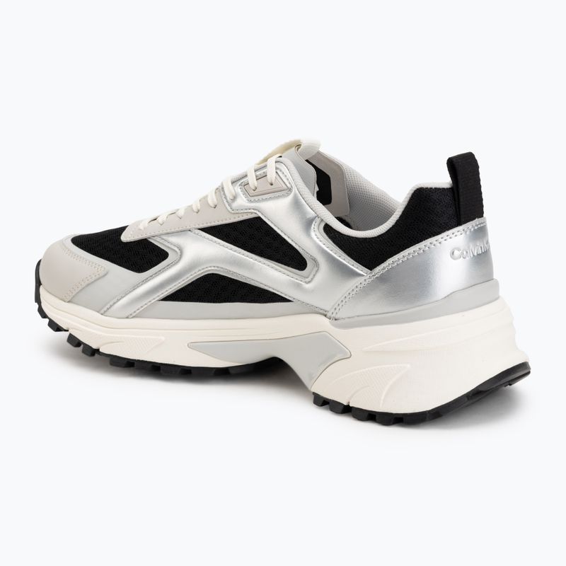 Pánské boty Calvin Klein HM0HM02341 Hike Runner Stripe Met Mix black/silver/light grey 3