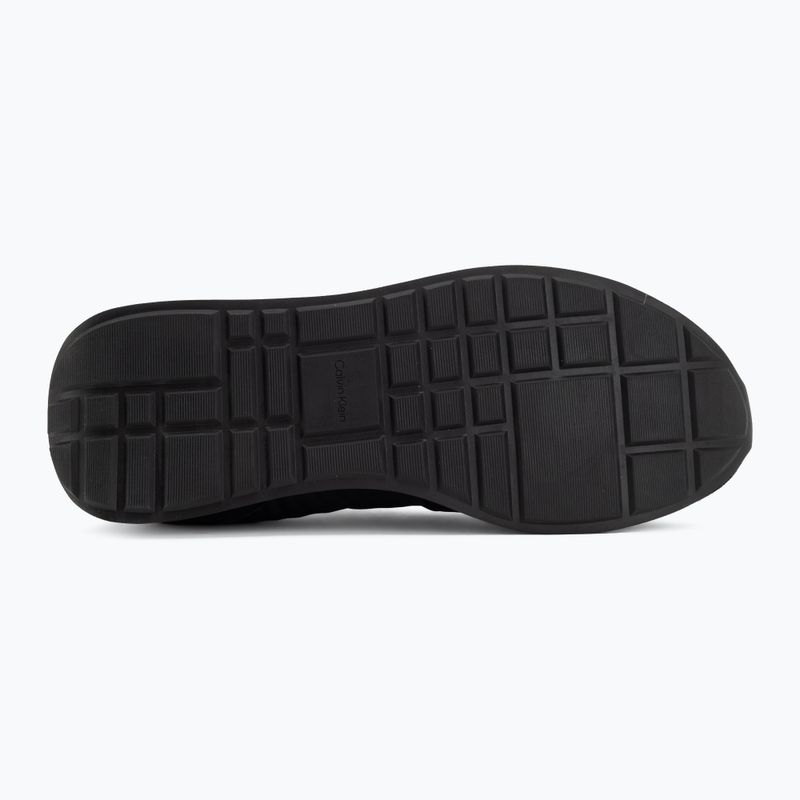 Pánské boty Calvin Klein YM0YM01414 Retro Runner Sock Laceup Mix matte black/bright white 4