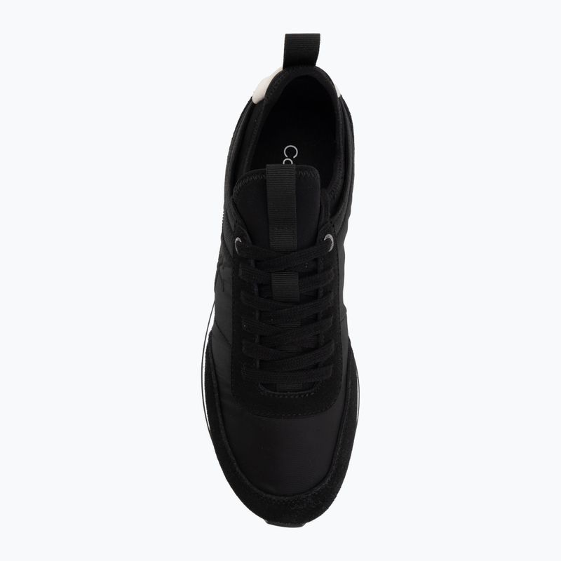 Pánské boty Calvin Klein YM0YM01414 Retro Runner Sock Laceup Mix matte black/bright white 5