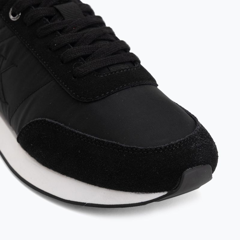 Pánské boty Calvin Klein YM0YM01414 Retro Runner Sock Laceup Mix matte black/bright white 7