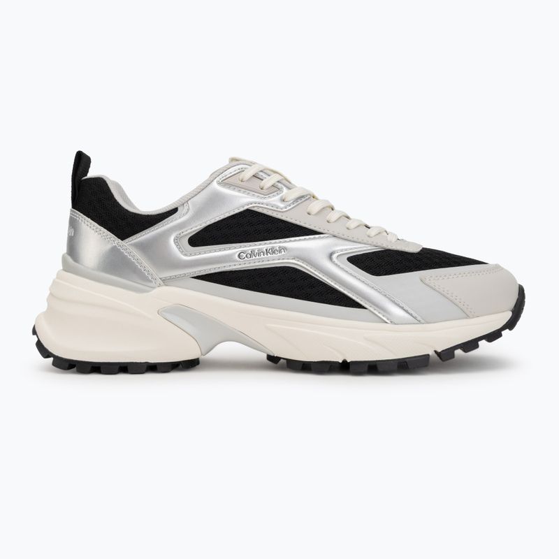 Dámské boty Calvin Klein HW0HW03140 Hike Run Stripe Mesh Met black/silver/light grey 2