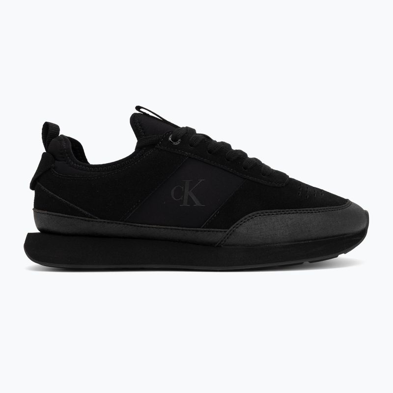 Pánské boty Calvin Klein HM0HM02305 Retro Runner Sock triple black 2