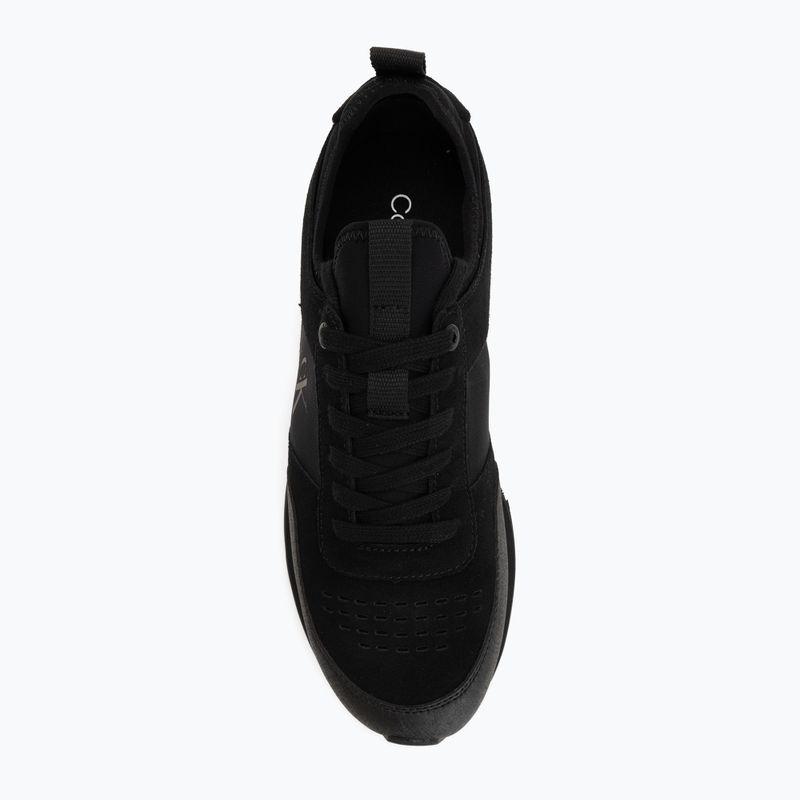 Pánské boty Calvin Klein HM0HM02305 Retro Runner Sock triple black 5
