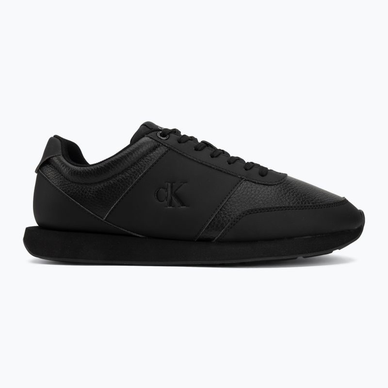 Pánské boty Calvin Klein HM0HM02447 Retro Run Lace Band triple black 2