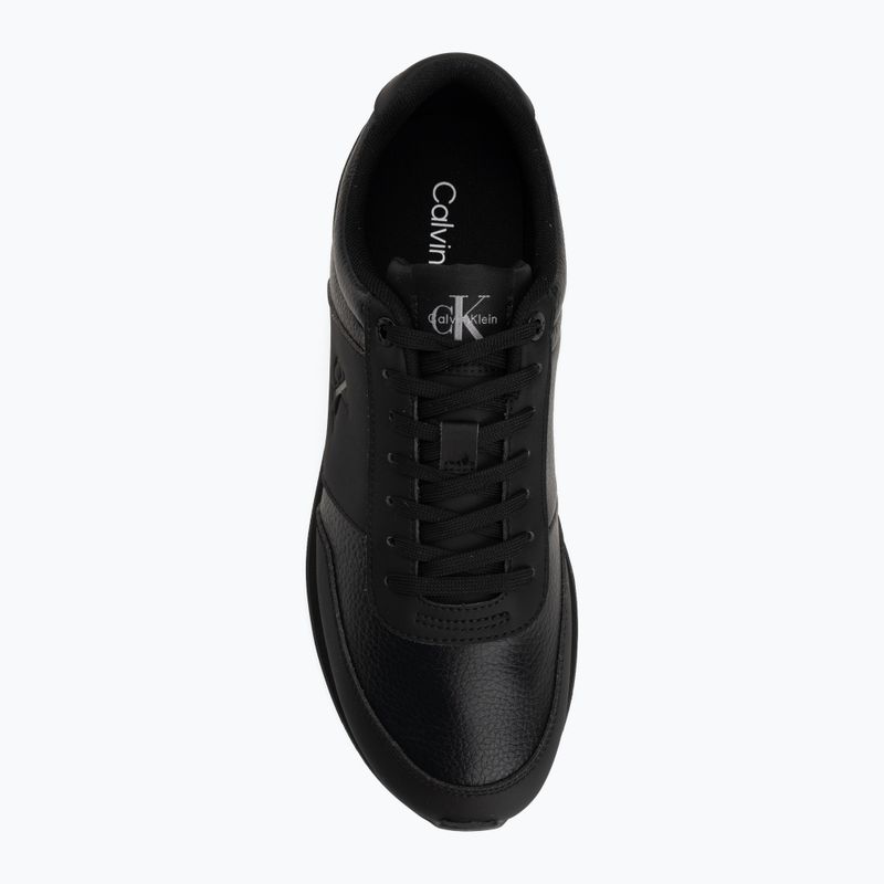 Pánské boty Calvin Klein HM0HM02447 Retro Run Lace Band triple black 5