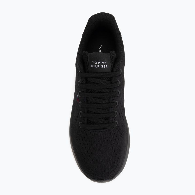 Pánské boty Tommy Hilfiger Lightweight Runner Knit black 5