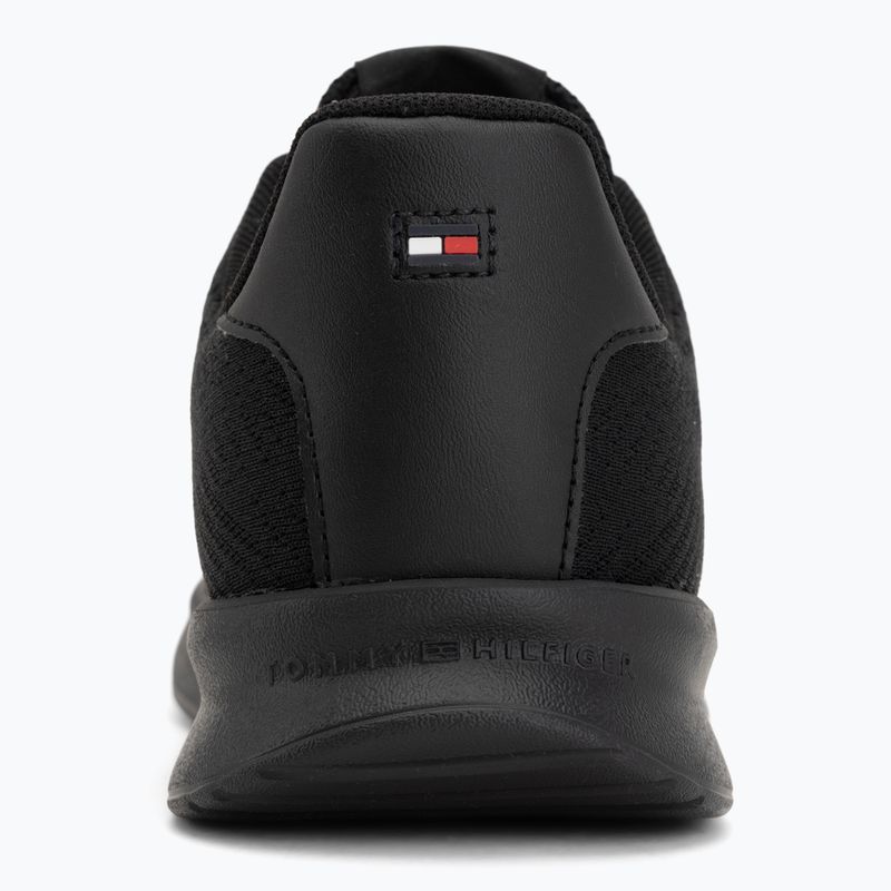 Pánské boty Tommy Hilfiger Lightweight Runner Knit black 6